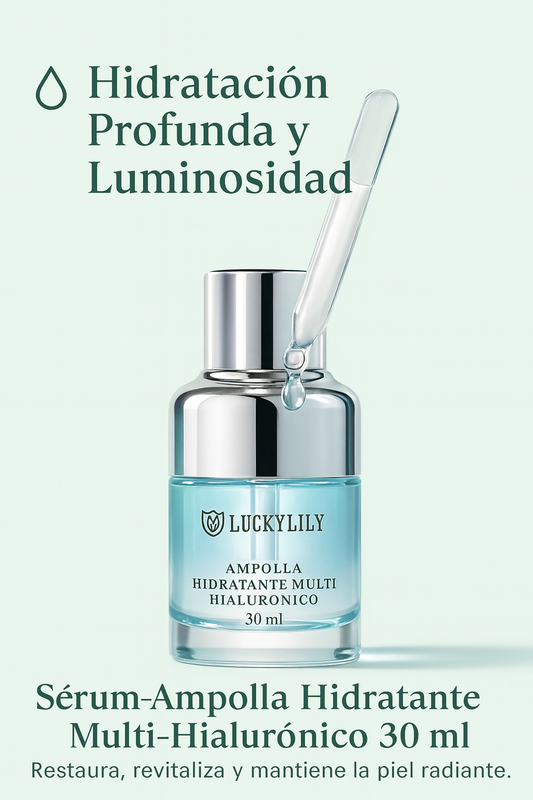 Sérum Ampolla Hidratante Multi-Hialurónico 30 ml | LuckyLily